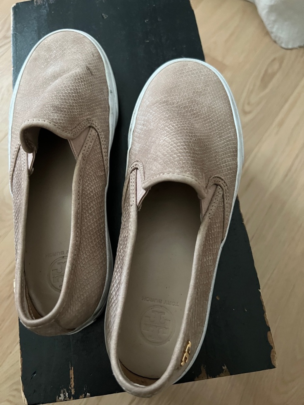 Tory Burch Blush Slip-On Sneakers